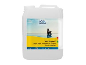Alba Super K 5L Algizid Algen-Ex Schaumfrei Algenvernichter Pool Algenverhütung