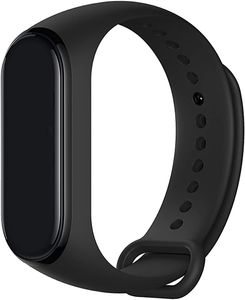 INF Čierny silikónový náramok Xiaomi Mi Band 3/4