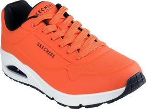 Skechers Mens Sport Casual UNO STAND ON AIR Sneakers Men 52458 ORBK Orange/Black, Schuhgröße:46 EU