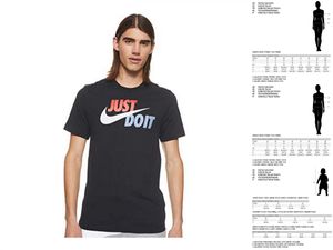 Nike T-shirt Tee Just DO IT Swoosh, AR5006010, Größe: L