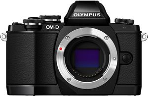 Olympus OM-D E-M10, 16,1 MP, 4608 x 3456 Pixel, Live MOS, Full HD, 396 g, Schwarz