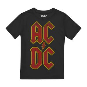 AC/DC - T-Shirt für Jungen TV1938 (140) (Schwarz)