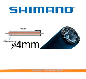 Shimano 1m Schaltaußenhülle SP41 4mm orange