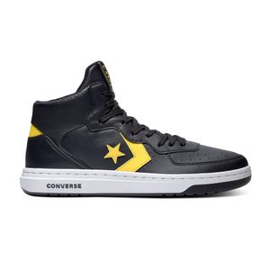 Converse Converse Rival - Mid - Schwarz / Amarillo / Schwarz Leder Größe: 37.5 Normal