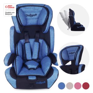 Daliya® CARSITTO dětská autosedačka 9-36KG Skupina I / II / III (Modrá) Autosedačka s 5bodovým bezpečnostním pásem, rostoucí s dítětem, dětská sedačka, dětská autosedačka, autosedačka pro děti