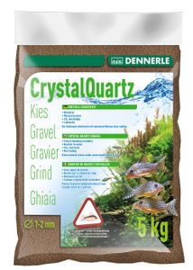 Dennerle Kristall-Quarzkies dunkelbraun, 5 kg