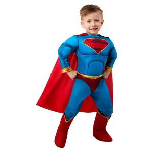 Superman - Kostüm - Jungen BN5083 (104) (Blau/Rot)