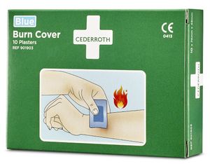 CEDERROTH Verbrennungspflaster "Burn Cover" 74 x 45 mm 10 Pflaster