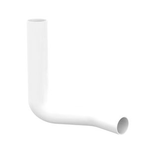 SANIT Spülbogen - 80 mm rechts versetzt - für WC-Spülkasten - PVC weiß