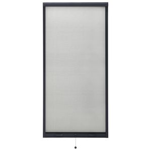 Möbel - Insektenschutzrollo für Fenster Anthrazit 60x150 cm (1parcel)