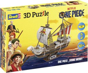 Revell - Puzzle 3D One Piece Flying Lamb/ Going Me