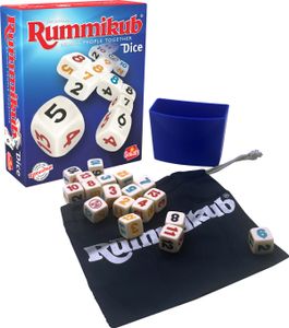 Goliath Rummikub Dice - Hra s kockami - Stolová hra - Ľahko sa berie so sebou na cesty! - Rummikub s kockami!