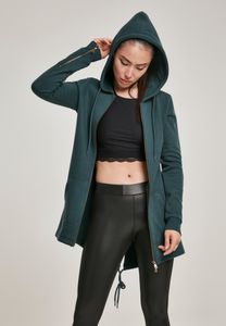 Urban Classics Ladies - SWEAT PARKA Zip Hoody bottle - L Urban Classics Ladies - SWEAT PARKA Zip Hoody bottle - L
