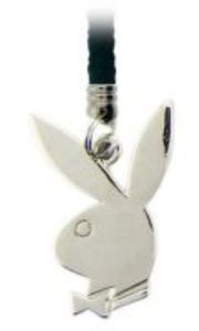 Playboy Handyanhänge Bunny silber