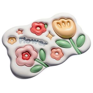 FEBE Badematte 3D Anime Blumen Badezimmermatte Badvorleger Badezimmerteppich 58x38 cm Bathroom Mat