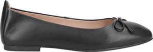 Unisa Ballerina BASMI, Glattleder, Schwarz, Damen