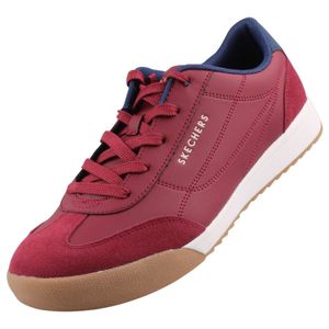 Skechers Herren Sneaker in Rot, Größe 45