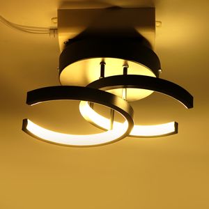 Modern LED Deckenleuchte Wohnzimmer Dimmbar, Design Esszimmerlampe