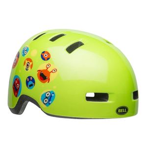 Kask rowerowy Bell Lil Ripper dziecięcy orzeszek BMX niebieski z rybkami