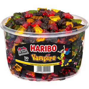 Haribo Vampis fruchtige Fruchtgummi Fledermäuse mit Lakritz 1350g