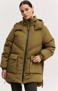 b.young BYCRISTEL Jacket Damen Winterjacke Damenjacke Jacke Dick Gefüttert große Kapuze Reißverschluss an den Seiten Oversize Passform Puffer-Jacke