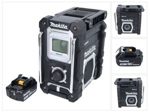 Makita DMR 108 F1 Akku Radio 10,8 V - 18 V Bluetooth IP64 + 1x Akku 3,0 Ah - ohne Ladegerät