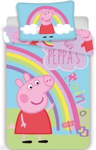 Obliečky do postieľky Peppa Pig 016 baby 100/135, 40/60