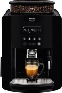 Krups Arabica YY3074FD, Espressomaschine, 1,7 l, Kaffeebohnen, Eingebautes Mahlwerk, 1450 W, Schwarz