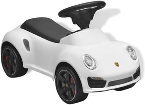 COIL Kinderfahrzeug, Porsche Rider, Schieber, Kinderauto, Kinderspielzeug, Spielzeugauto, ab 12 Monaten, Weiß
