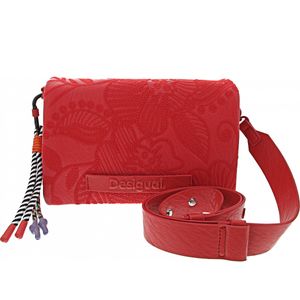 Desigual Bag Alpha Dortmund Flap Damen Tasche in Rot, Größe 1