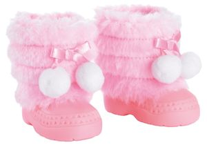 Bayer Design 73101AA - Winterstiefel, Schuhe für Puppen, Puppenanziehsachen, geeignet für Babypuppen bis 42cm