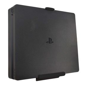Wandhalterung kompatibel für Ps4 Slim Konsole Sony Playstation 4 Slim - Schwarz
