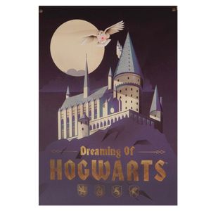 Harry Potter - tapeta "Dreaming Of Hogwarts" TA10902 (125 cm x 85 cm) (čierna)
