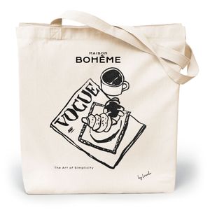 Loxato Stoffbeutel Art - Baumwolltasche - Jutebeutel - "VOGUE"