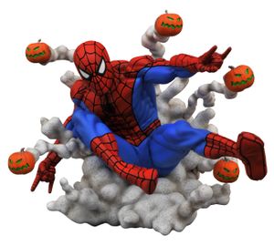 Diamond Select Marvel Gallery - Pumpkin Bomb Spider-Man Figur