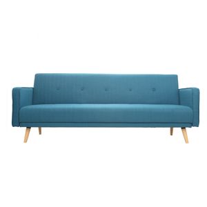 Miliboo - Sofa verstellbar 3 Plätze skandinavisches Design Naturfarben ULLA