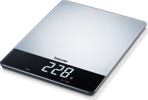 Váhy, kuchyňské váhy Beurer KS 34 XL; Vážící plocha z nerezové oceli; Magická LED; 15 kg, 1 g