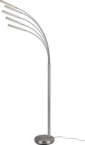 LED stojací lampa REED 5x3,5 W 5x350 lm 3000 K matný nikl stmívatelná