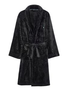 HOM Bade-mantel sauna Morgen-mantel Lounge Nice Robe black XL (Herren)