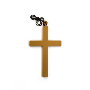 Oblique Unique Kreuz mit Kordel Priester Bischof Nonne Kostüm Karneval Fasching