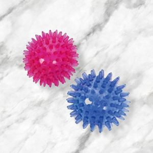 Massage Ball mit Noppen ca.7 cm 1 Stück rosa oder blau