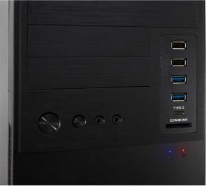 Inter-Tech IT-6865 - Micro Tower - PC - Schwarz - 14 cm - 34 cm - CE