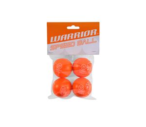 Warrior Mini Speed Ball 4er Pack, Farbe:Orange