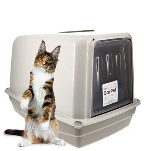 2er Sparpack Katzentoilette Katzenklo mit Einstieg vorne und oben + g,  54,99 €