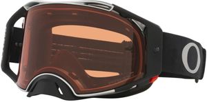 Oakley Airbrake Prizm Motocross Brille (Black/Bronze,One Size)