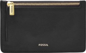 FOSSIL Schlüsselmäppchen Kartenetui Logan Zip Coin Black schwarz