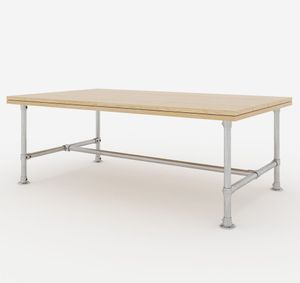Tischgestell Tischbeine Industrieller LOFT 180x100x80 cm - Modell 2