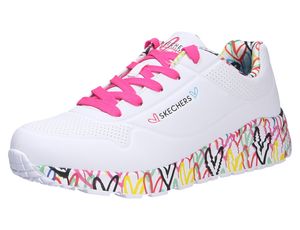 Skechers Street UNO LITE - LOVEY LUV Sneakers Women Mädchen JGoldcrown weiss, Schuhgröße:39.5 EU