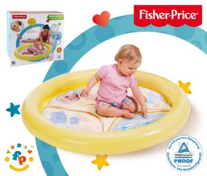 Fisher-Price Spielplatz aufgeblasen ca. 106x106x12 cm