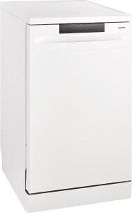 Gorenje GS520E15W Freistehender Geschirrspüler 45cm Weiß - 9 Maßgedecke - 4 Programme - Besteckkorb - Edelstahlbottich - AquaStop - Selbstreinigender Filter - 3 in 1-Funktion